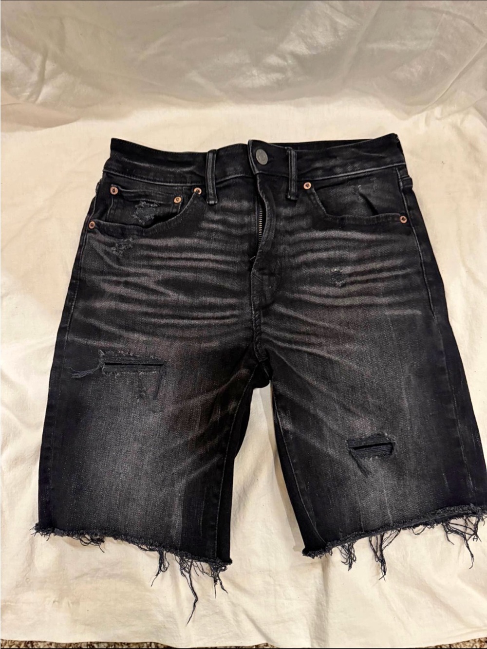 American Eagle distressed shorts